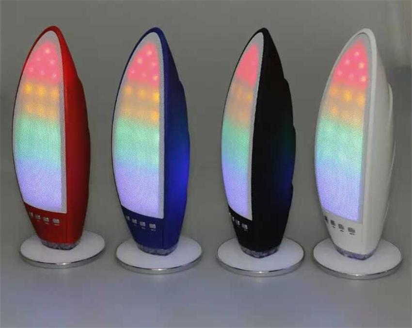 Wireless Mini Colorful LED Bluetooth Speaker CH-222D Rechargeable - Image 3