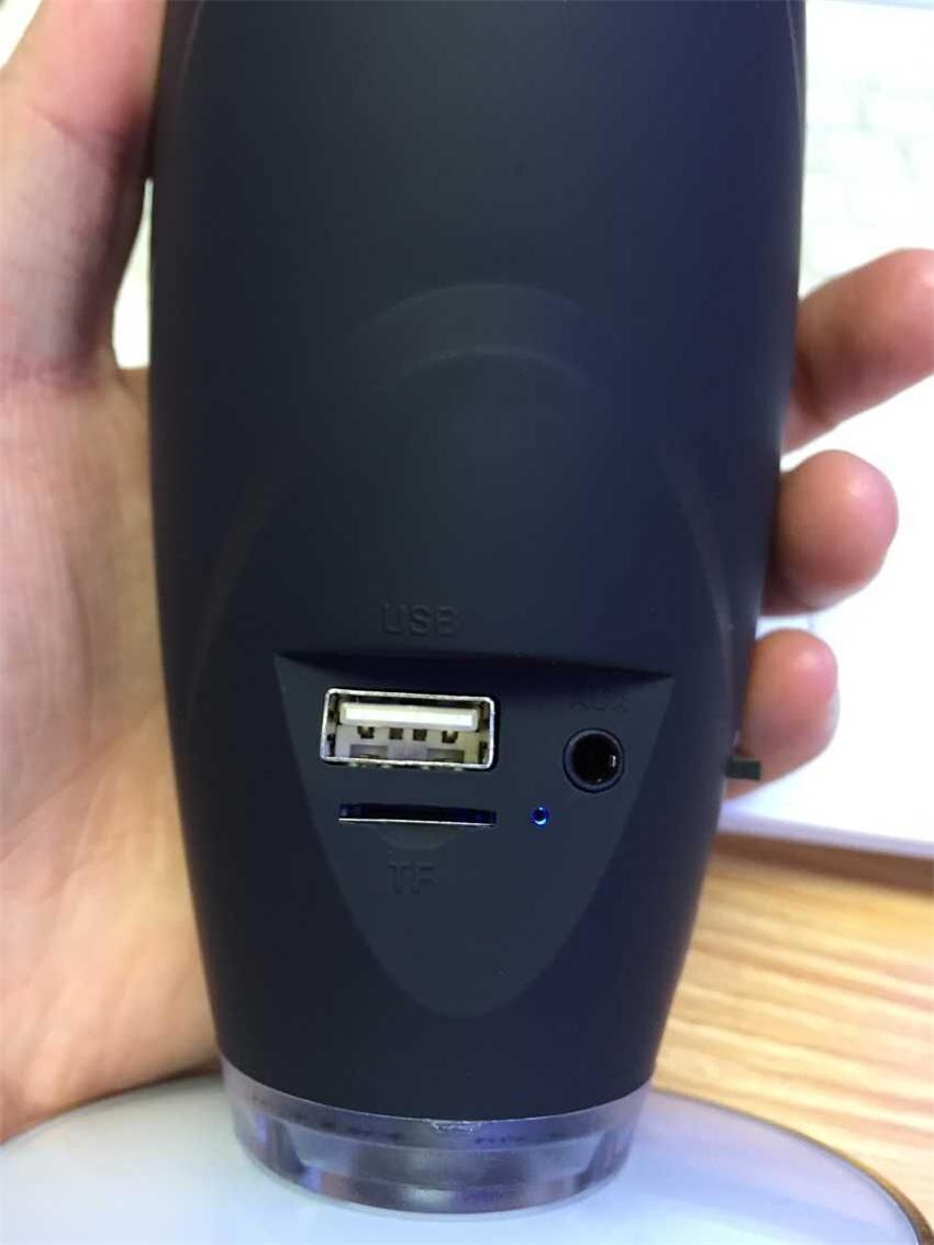 Wireless Mini Colorful LED Bluetooth Speaker CH-222D Rechargeable - Image 6