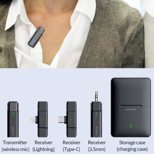 JOYROOM JR-LM2 Pro Live Broadcast Lavalier Microphone Type-C/iphone